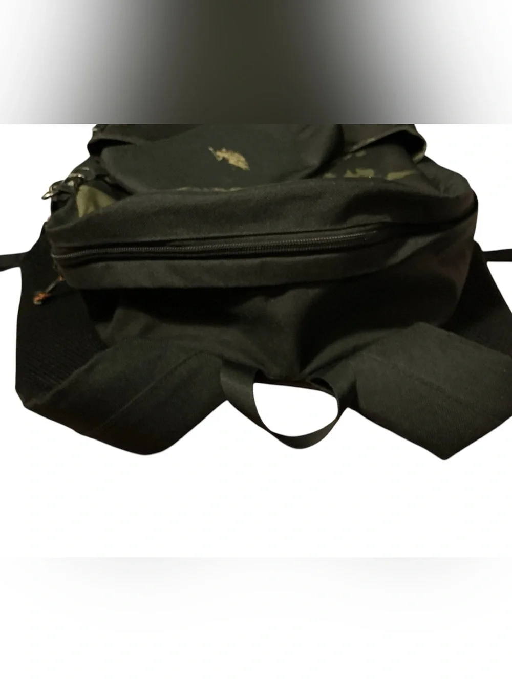 US Polo Assn.Green Camouflaged Backpack